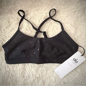 Alo Yoga Black Sports Bra